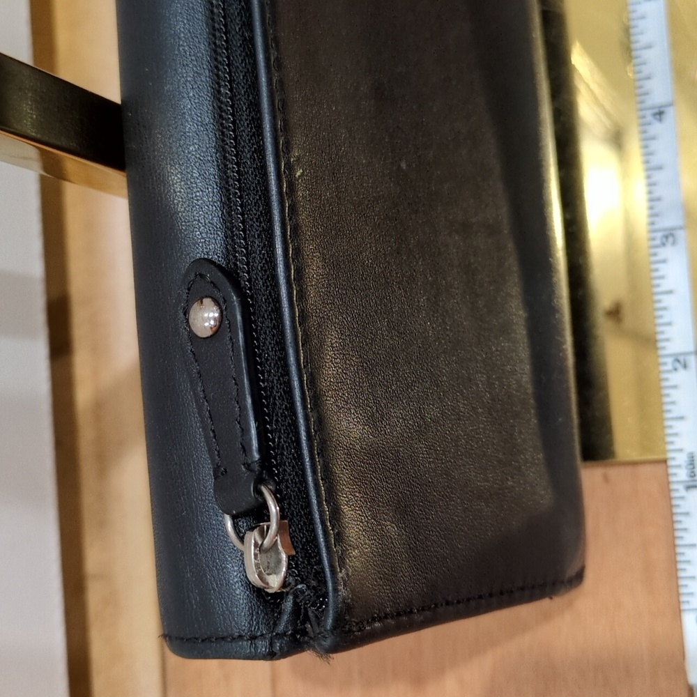 Coach Alexandra Black Leather Envelope wallet - Picture 5 of 15